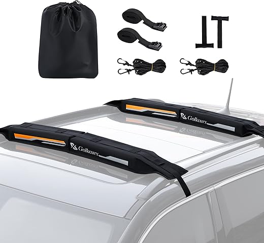 Golkcurx Soft Roof Rack Pads Review