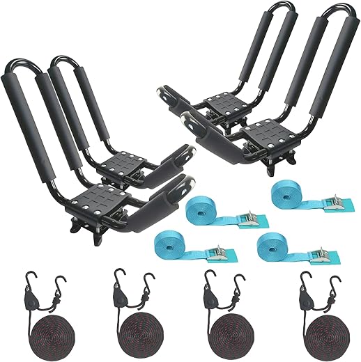 J-Bar Kayak Rack vs. Abahub Soft Roof Rack: A Comparative Review J-Bar Kayak Rack vs. Abahub Soft Roof Rack: A Comparative Review