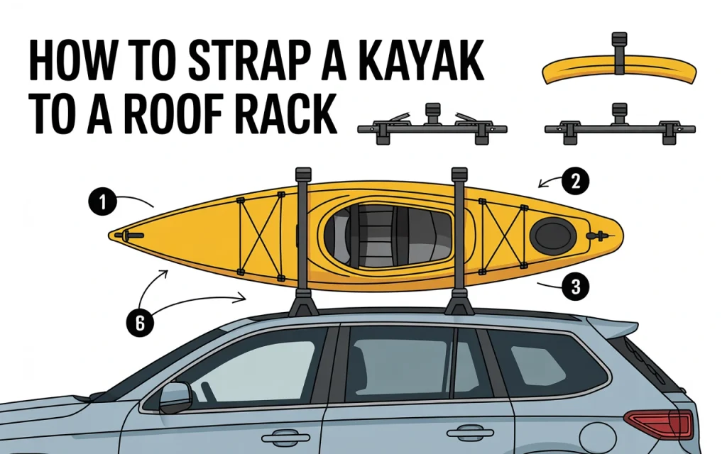 How to Strap a Kayak to a Roof Rack (Step-by-Step Guide for Every Vehicle)